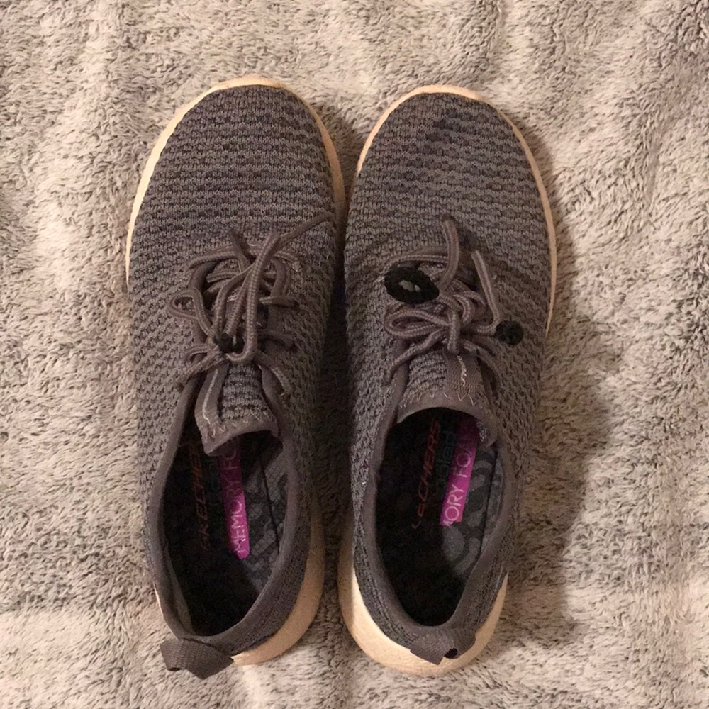 Grey Skechers